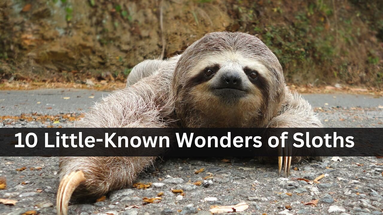10 Little-Known Wonders of Sloths: Nature's Eco-Heroes