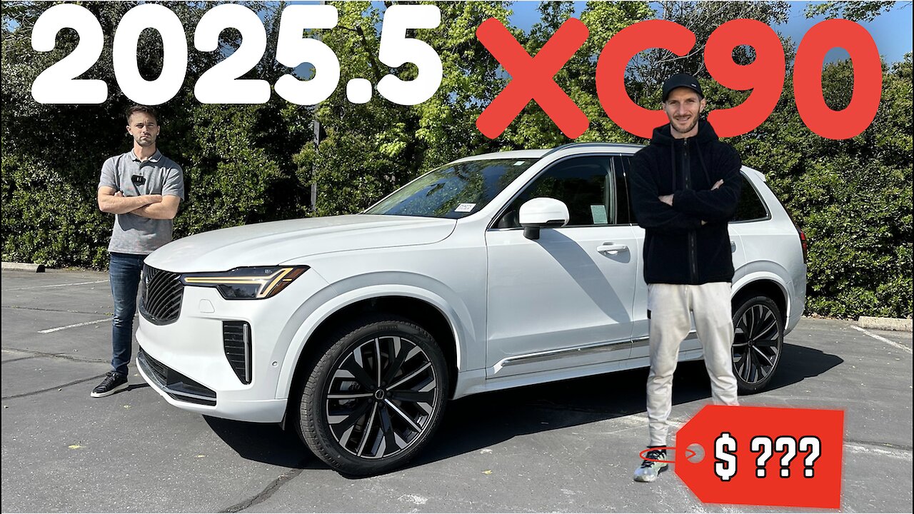 The new 2025.5 Volvo XC90 PLUS. Luxury SUV Facelift!