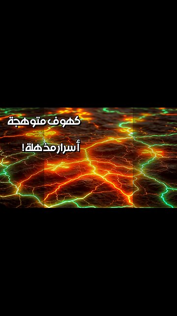 كهوف تتوهج أسرار الأرض الخفية؟ #مقاطع_قصيرة
