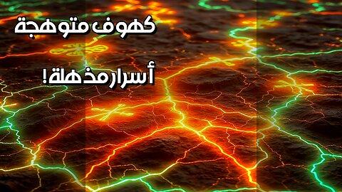 كهوف تتوهج أسرار الأرض الخفية؟ #مقاطع_قصيرة