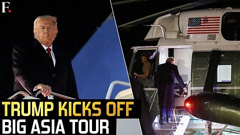 Trump's Big Asia Tour: Meeting With Xi, ASEAN & APEC Summits on Agenda | N18G