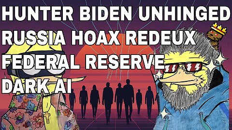 Hunter Biden has LOST IT, RUSSIA HOAX released, FEDERAL RESERVE under fire, Dark AI | CCNT 860