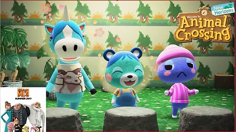 Agnes’ Goat: Despicable Me 3-Animal Crossing Movie Recreation