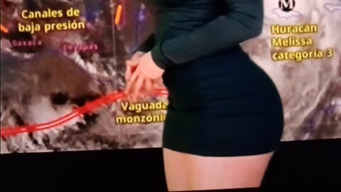 Smoke show weather girl