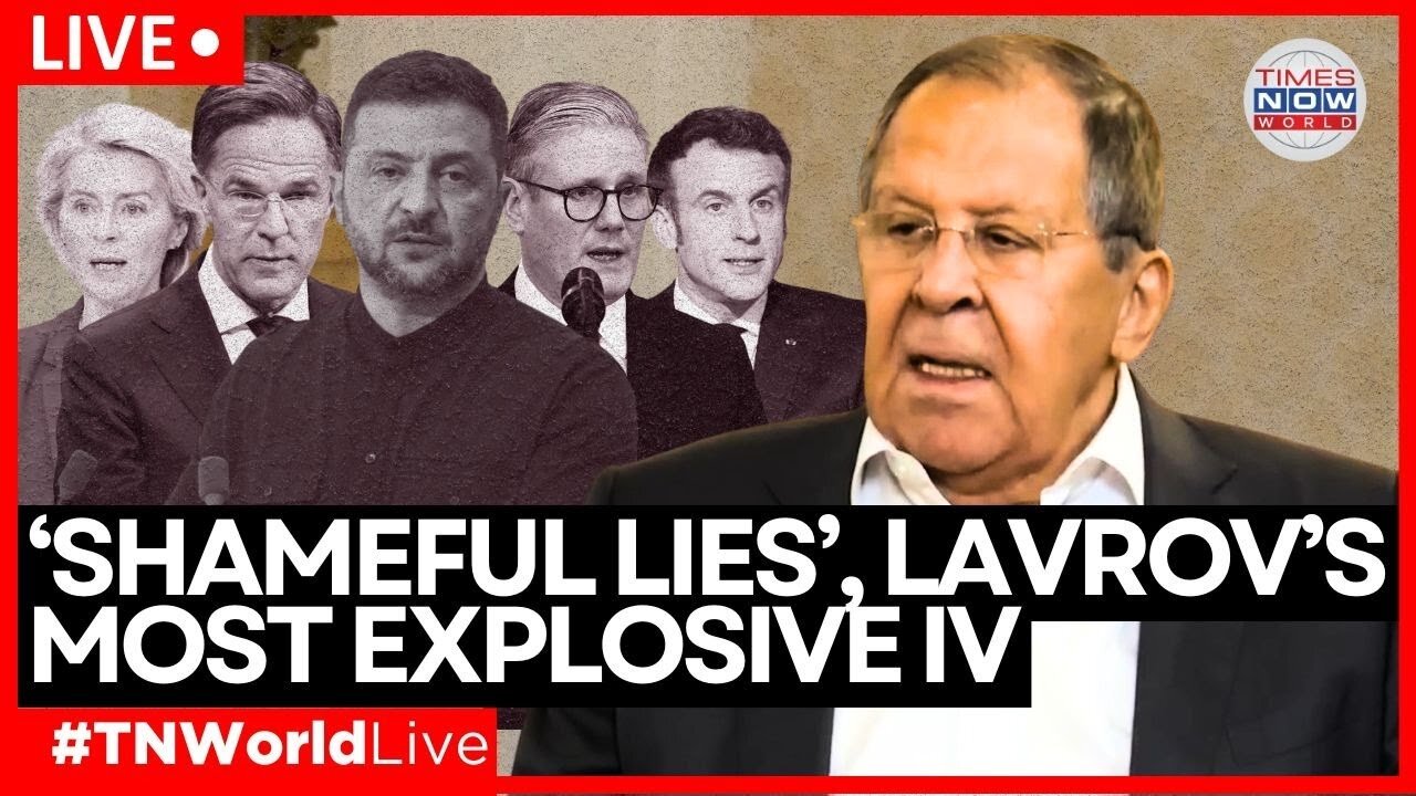 Lavrov LIVE: Lavrov's Interview Exposes What Media Isn't Telling You About Ukraine | Times Now World