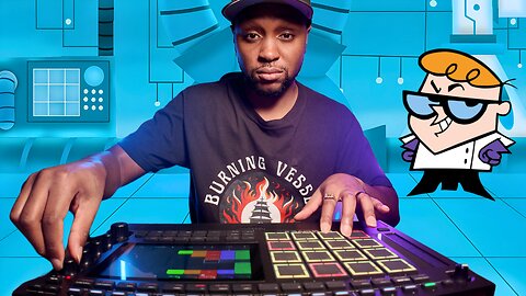 Sampling Dexter’s Laboratory on the MPC Live 3