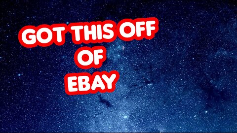 Ebay win.