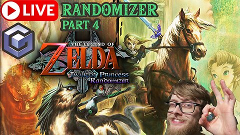 🔴LIVE - TWILIGHT PRINCESS Randomizer Livestream! Part 4! Actual Gamecube! HD #twilightprincess #gcn