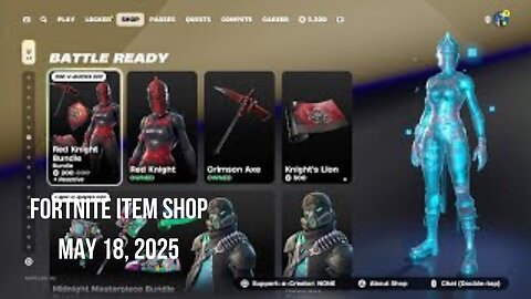 Fortnite Item Shop|May 18, 2025