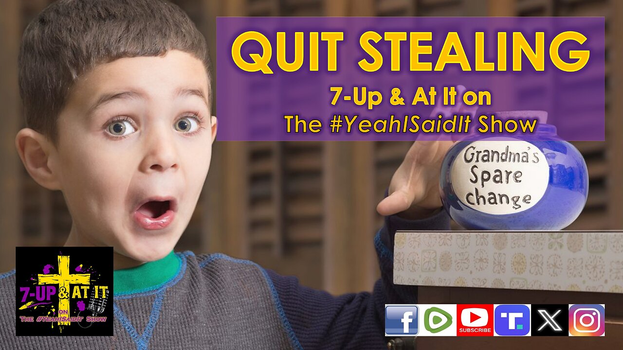 WORD OF THE DAY: EPHESIANS 4:28 - QUIT STEALING...