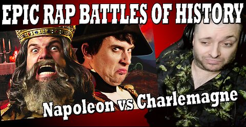 Napoleon vs Charlemagne | Epic Rap Battles | First Time Watching | Boring Bars, Boring Battle!