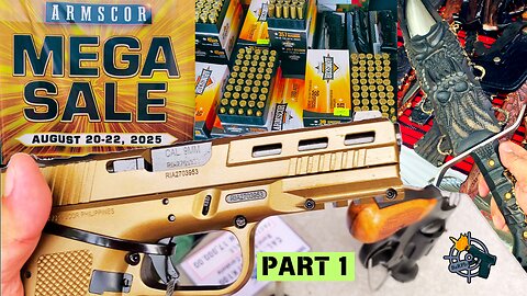 GUNS, AMMO, BLADES (ARMSCOR MEGA SALE 2025) - part 1