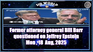 Former attorney general Bill Barr questioned on Jeffrey Epstein NewsNation Now