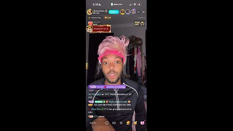 GOD ZEUS DOES A YEAR REVIEW OF ALL THE TEAS THAT HAPPENED THIS YEAR ON BIGO LIVE