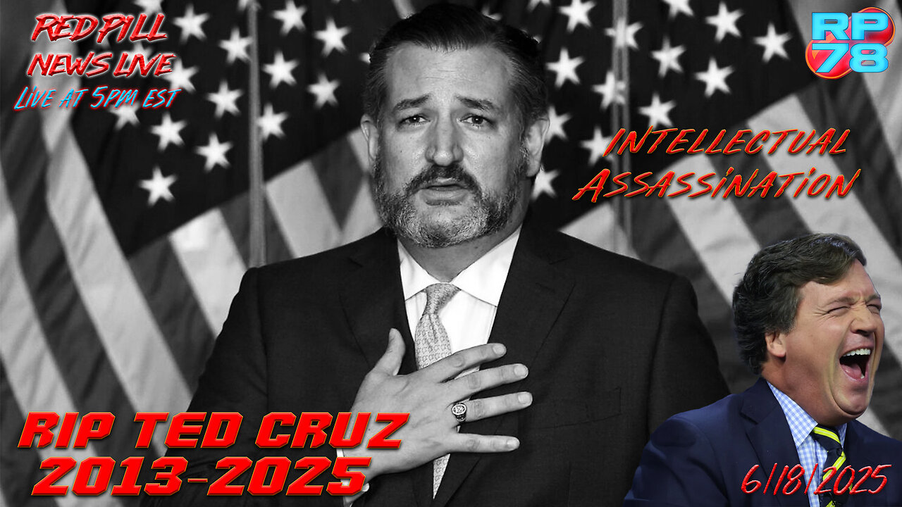 Tucker Carlson Exposes AIPAC, Ends Ted Cruz’s Career on Red Pill News Live