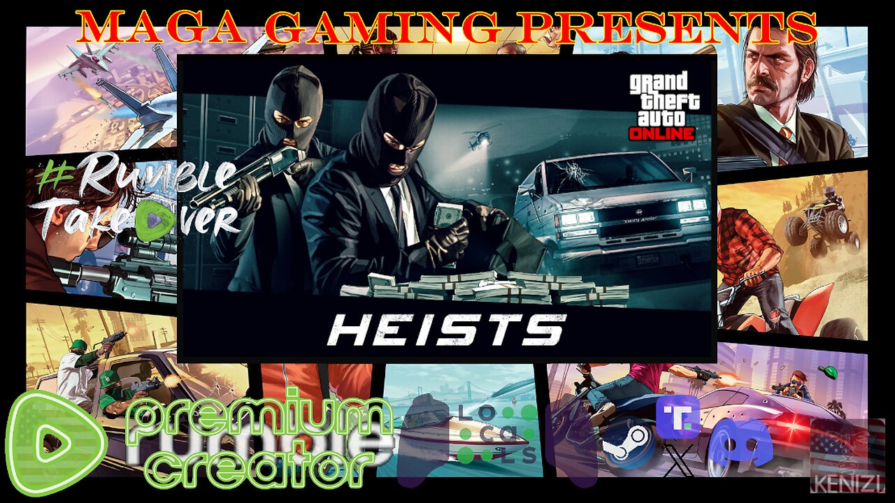 GTAO [Enhanced] - Heists Week: Monday