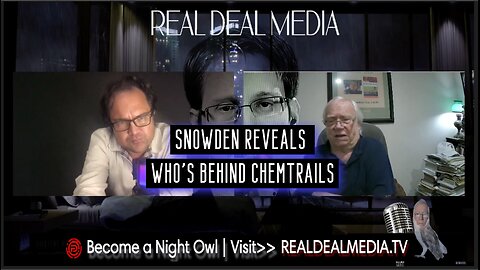 'Edward Snowden Reveals Who's Behind Chemtrails'