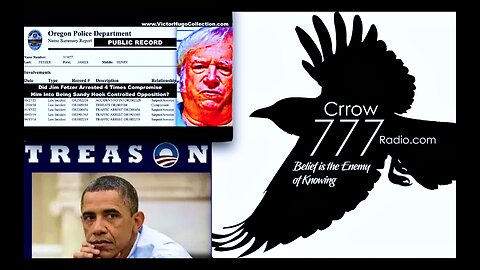 Crrow777 Explains Why Jim Fetzer Is Desperately Trying To Hide His Role In Sandy Hook Treason Trials