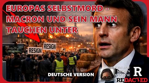 Europas Untergang - Macron und Ehemann tauchen unter (Redacted News - Deutsch)