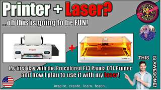 💡My First Experience with the Procolored F13 Panda DTF Printer!