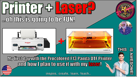 💡My First Experience with the Procolored F13 Panda DTF Printer!