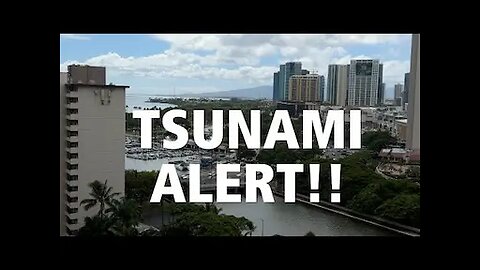 TSUNAMI ALERT! THE SIRENS ARE SOUNDING!