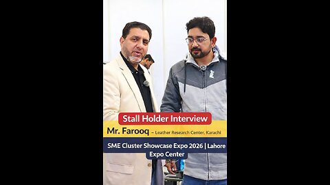 Stall Holder Interview | Farooq – Leather Research Center, Karachi