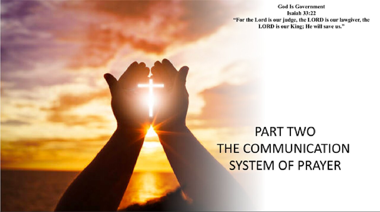 The Communication System of Prayer