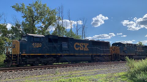 Got a Horn Salute from the Engineer of CSX SD70MAC 4580