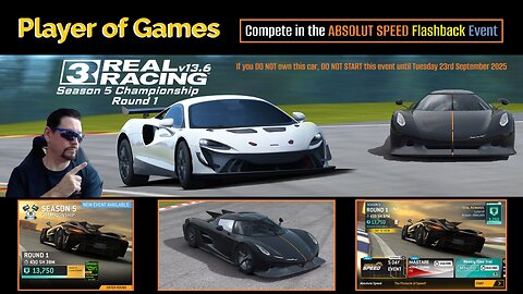 Player of Games: Real Racing 3 Update 13.6: Compete in the ABSOLUT SPEED Flashback Event