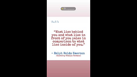 Remember who you are