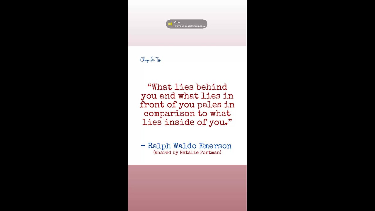 Remember who you are