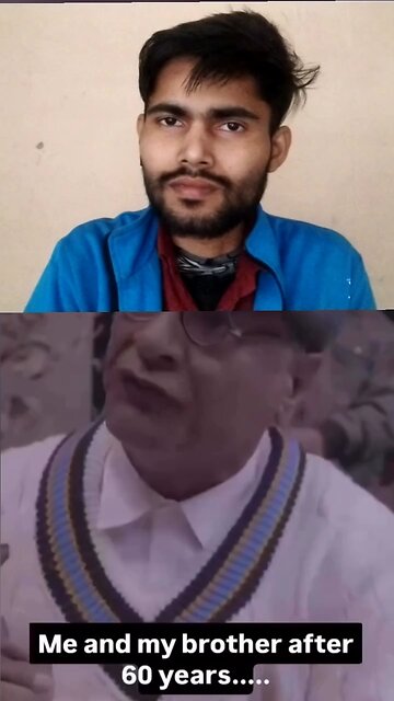 Me and my brother after 60 years old