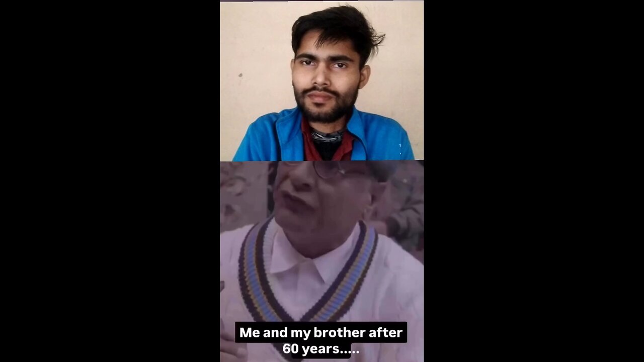 Me and my brother after 60 years old