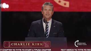Secretary of War: It's Our Turn To Finish Charlie Kirk's Fight
