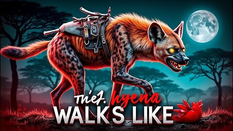 THE HYENA THAT WALKS LIKE A MAN !!!