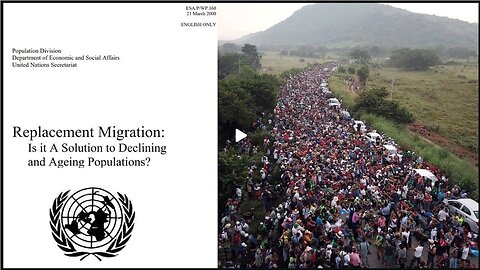 Disturbing UN Document on Replacement Migration Reveals EVERYTHING