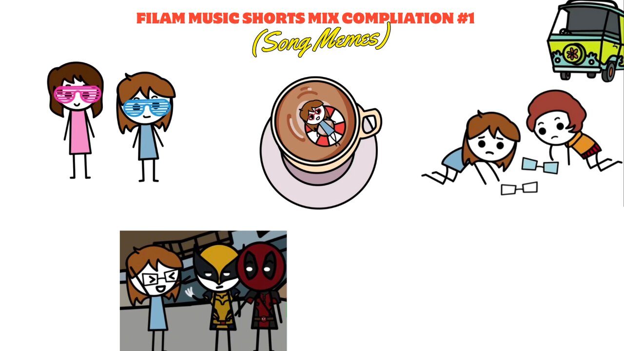 FilAm Music Shorts Mix Compliation #1 (Song Memes)