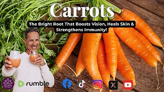 Carrots – The Bright Root That Boosts Vision, Heals Skin & Strengthens Immunity!