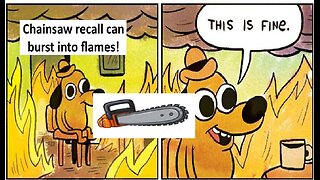 Chainsaw recalled may burst into flames