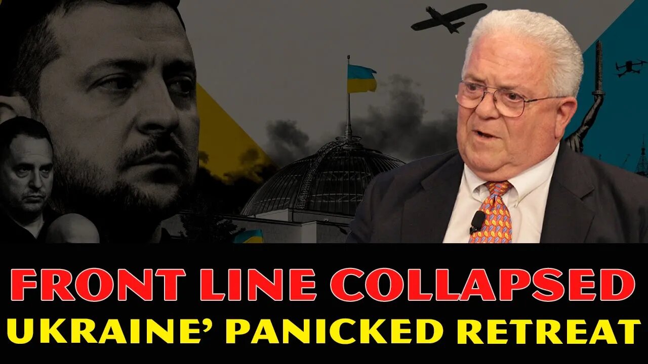 Chas Freeman Reveals: The Front Line COLLAPSED, Ukraine's PANICKED Retreat As Losses Mount!