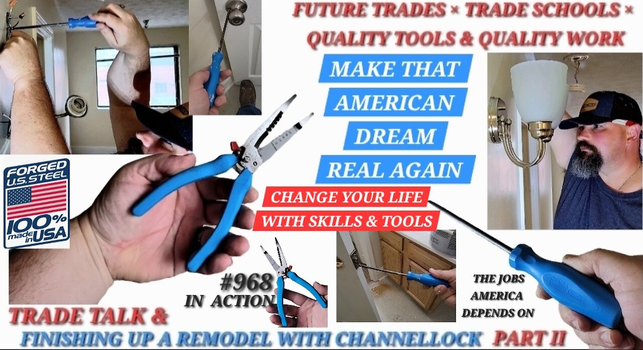 Tool & Trade Talk featuring Channellock & Electrical Repairs