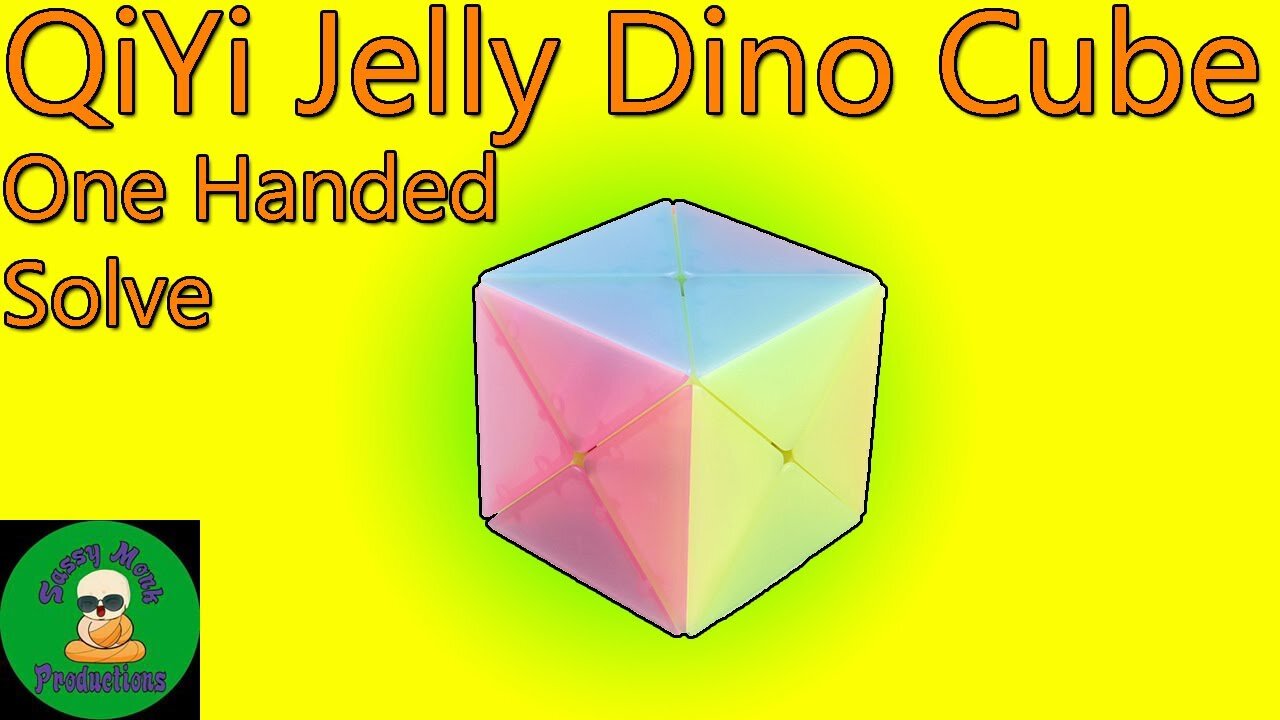 QiYi Jelly Dino Cube One Handed Solve
