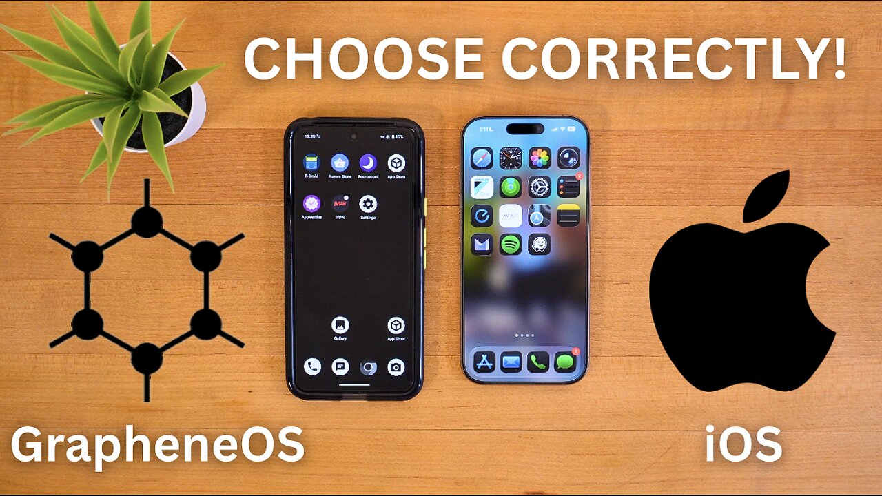 Should YOU Switch From iOS to GrapheneOS? // + iPhone Privacy Tips!