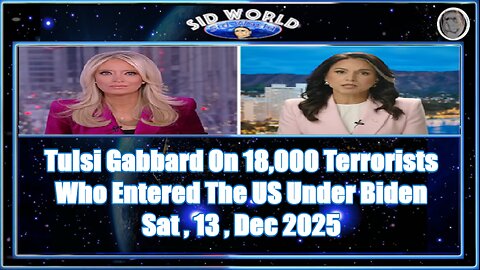 Tulsi Gabbard On 18,000 Terrorists Who Entered The US Under Biden