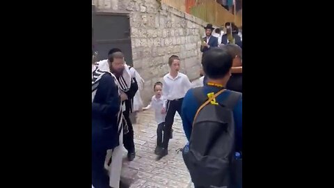 Outrage over video in Jerusalem showing ultra-Orthodox Jews spitting at passing Christians