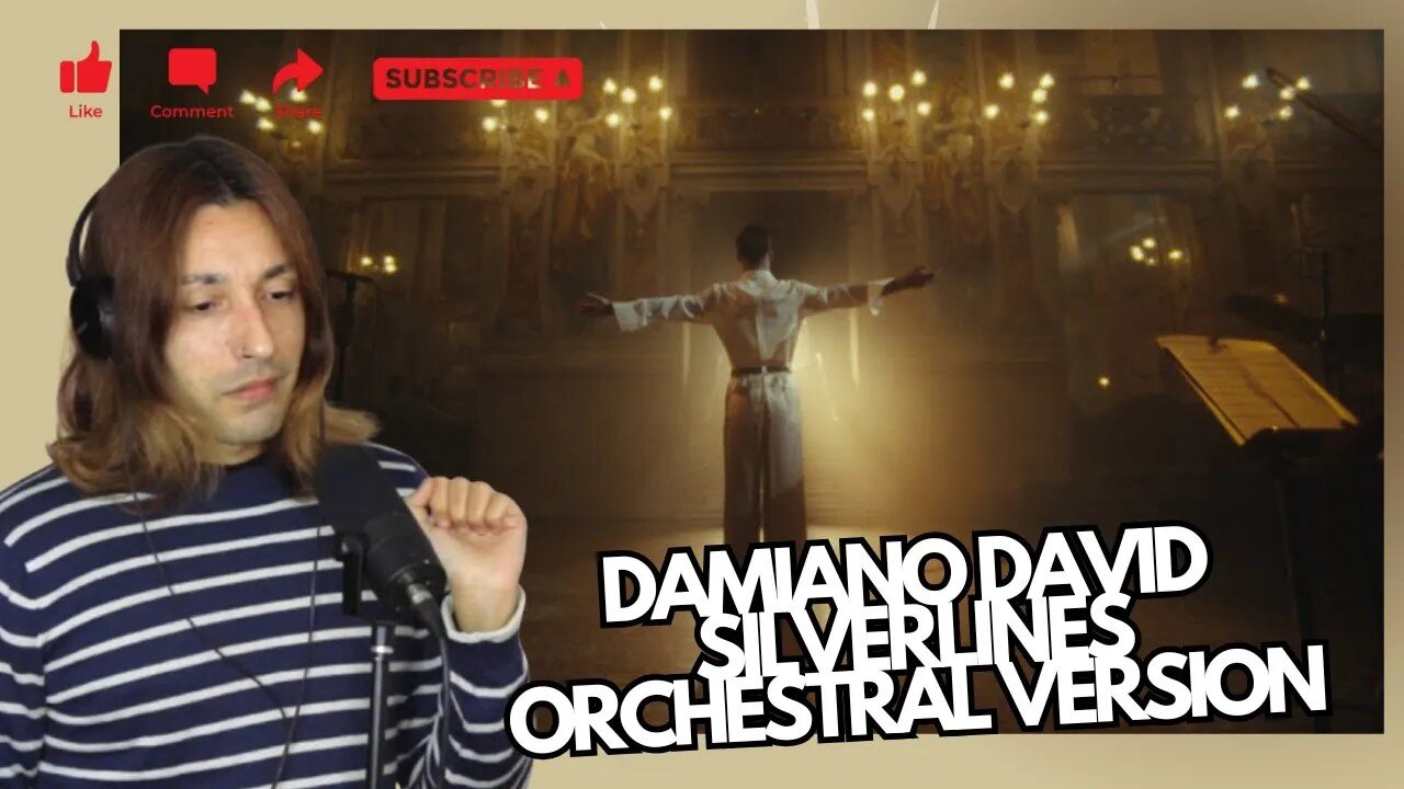 Damiano David - Silverlines Orchestral Version REACTION