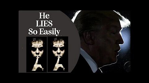 Antichrist 45: Lying Comes Easily to Pedophile Satanist Donald Trump!