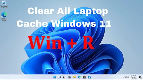How to clear all cache & junk from windows 11