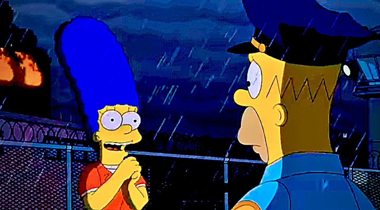 THE SIMPSONS MARGE - IN JAIL